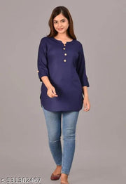 Stylish latest top & tunics/short kurti for wonder women