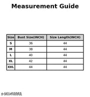 Polyster/Crepe fabric-Women's A-Line Readymade Kurti