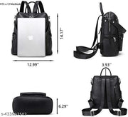 MomsyStore Leather Backpacks For Women And Girls