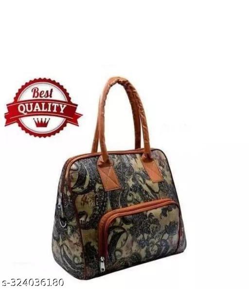 Latest women handbag with digital printed .