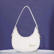 Dixon Dixon White Women Sling Bag Casual Half Moon Unique Design Shoulder Side Sling Bag For Women