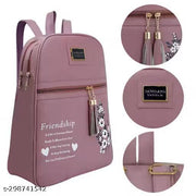 Backpack for Girls  For School College office  Travel  With Unique Design Looks Very Attractive & Stylish.