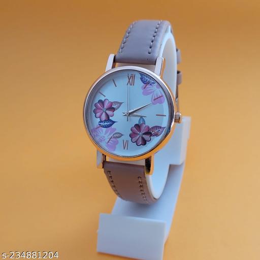 Special Valentine WOMEN'S ANALOG SILVER PINK COLOUR WATCH