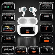 Pro LCD Earbuds 12 hours playtime bluetooth wireless headphones earphone bluetooth headset