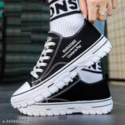 Trendy White & Black Sneakers for Men: Casual Sport Style Redefined | Shoes | Shoes For Men | trendy sneakers | men's casual shoes | sport sneakers | stylish footwear |