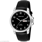 Analog New Track Number Dial Day Date Leather Strap Watch for Men – Premium Quality, Trending, Best Gift Pack. Brown Leather, White Dial. Celeb Choice, Most Selling Watch for Men/Boys. Perfect for Gents & Teens.