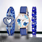 Stylish And Trandy Leather Strap Analog Watch for Women