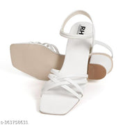 Stylish Trendy Block Heel sandals for women| Synthetic Casual Slipper For Girls | Fashion Heels For Formal Occasions Casual Office Party-Wear