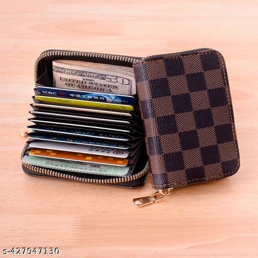 Printed Card holder for woman