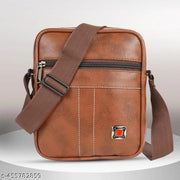 Stylish Professional Casual Synthetic Leather Bag/Shoulder Bag for Men/Travel Bag/Cross Body Bag/Office Business Bag/Messenger Bag/Stylish Sling Bag for Men & Women