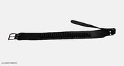 315 Rifel Cartridge Leather Belt Black- Genuine Leather Shotgun Shell holder belt for hunting