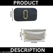 Graceful Stylish Women Slingbags ( Black)