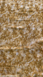 Georgette Printed Saree (With Lace)