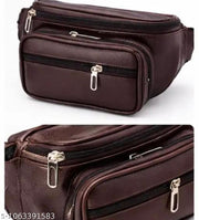 Men’s Premium Multi-Pocket Waist Bag | Crossbody Belt Bag | Travel & Daily Use