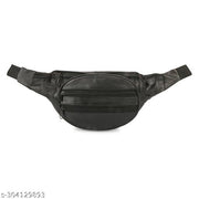 Latest Unisex Genuine Leather Waist Pouch Bag with Adjustable Length Leather Waist/Fanny Bag