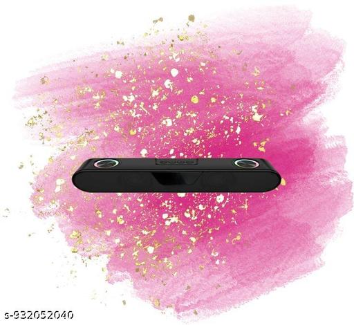 Portable Bluetooth Speaker, 16 Watts, Upto 8h Backup, Dual Drivers + Dual Passive Radiators, Call Function, Bluetooth v5.3 | USB | mSD| AUX, TWS, RGB LED