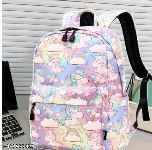 Casual Printed Backpack For Girl College/School/Office Bag