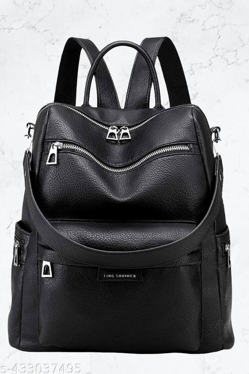 MomsyStore Leather Backpacks For Women And Girls