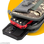 SAMTROH Hiking Belt Waist Bag Outdoor Sport Motorcycle Bag 7.0 inch Phone Pouch