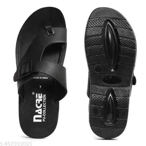Feel Relax Men Fancy Printed PU Flat Slippers Chappal/Sandal,sandals,sandals for men stylish