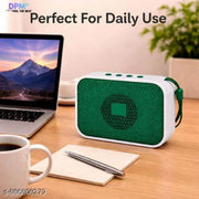 DPM Portable Speaker with Mic, RGB Glow, Deep Bass Sound, Bluetooth Connectivity