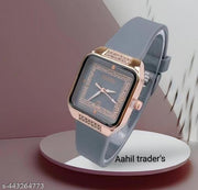Latest design square case diamond dail quartz watch for girls