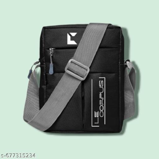 Crossbody Bag with Zipper Pockets