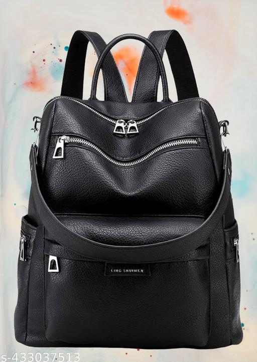 MomsyStore Leather Backpacks For Women And Girls