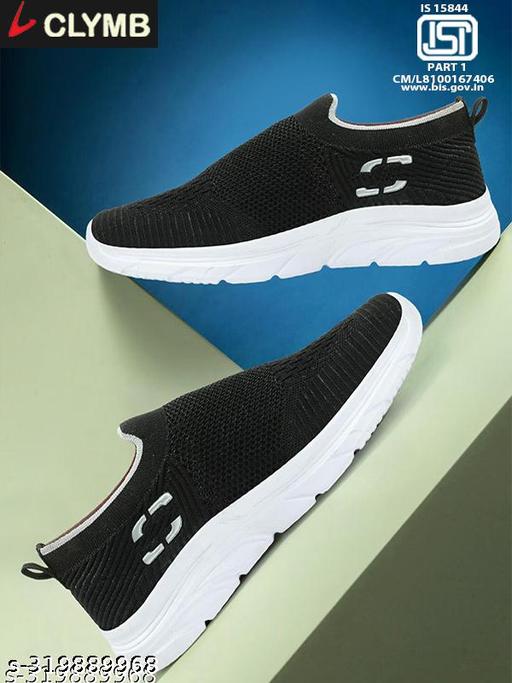 CLYMB Casual Sport for Men | Stylish Lace-Up Sneakers with Cushioned Insole | Comfortable Walking Shoes with Rounded Front Running shoes