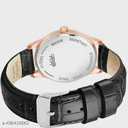 Watch for man |Analog Quartz Movement Men's Watch |Long Battery Life Double Push Safety Clasp Watches for Boys