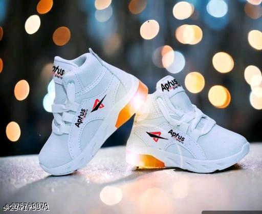Kids stylish casual led light shoes