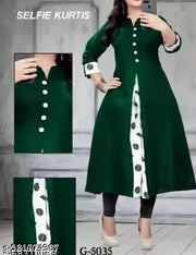 Selfi Cotton Branded Kurti