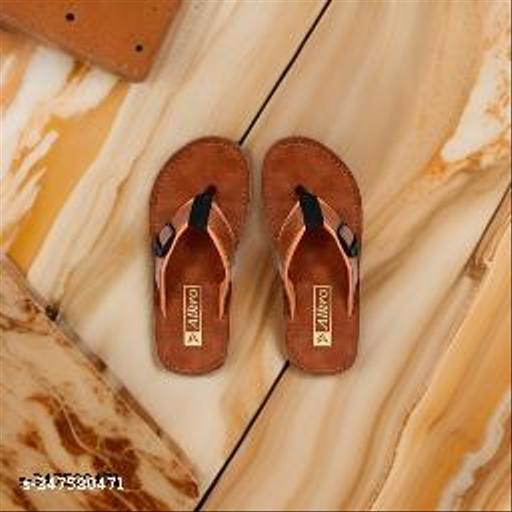 Simar Traders Alkro Trendy/Casual Indoor/Outdoor/Affordable Daily Use Slipper In BROWN