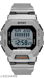 Gray colour sports watch for  men & women 75