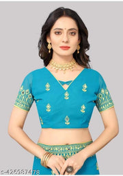 EMBROIDERY MIRROR SAREE