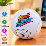 Mini Bluetooth Ball Speaker Portable Wireless Speaker with Deep Bass, HD Clear Sound,  Rechargeable USB Speaker for Mobile, Laptop & Travel