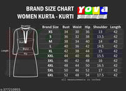 Yova Style Front Slit Cotton Straight Casual Wear Kurti Kurta For Women Regular Use With Mandarin Chinese Collar Show Button Latest Design Girls Formal Dress