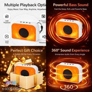 DPM Bluetooth Karaoke Sound System with Wireless Microphone for Music Lovers and Entertainment