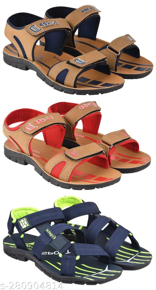 Ango Mens &Boys Sandal Combo pack of 3