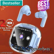 Ultrapods LCD Screen Earbuds 12 hours playtime bluetooth wireless headphones earphone bluetooth headset