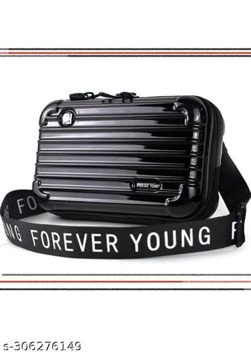 Box Sling bag for girls | Mini suitcase sling bag for women