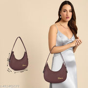 Dixon Dixon Brown Women Sling Bag Casual Half Moon Unique Design Shoulder Side Sling Bag For Women