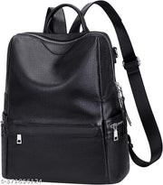 Medium Backpack Purse for Women Convertible Travel Vintage PU Leather Backpack