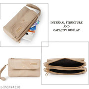 WILDAUK  Casual, Formal, Party Cream Clutch