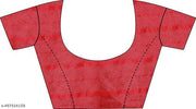 New Cotton Silk Fabric Checks Saree For Women