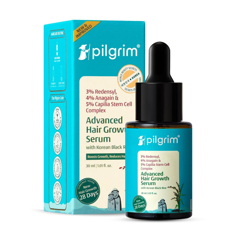 Pilgrim Advanced Hair Growth Serum with 3% Redensyl & 4% AnaGain