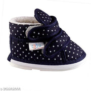 Unisex-Baby's Blue Modern Shoes