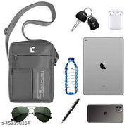 Sling Bag for Men and Women for office, travel and casual use with inner Pocket and Adjustable Strap, Utility Storage Side bag