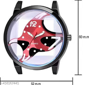 Analog Dial Red Band Green Watch for Men & Boys – Stylish & Trendy