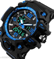 New Sports Dualtime Analog-Digital Watch - For Men & Boys